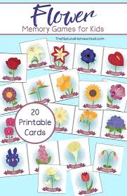 Play them free and keep the mind sharp. Free Flower Matching Game Printable The Natural Homeschool