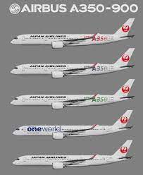 UTT Japan Air Lines (JAL) Airbus A350-900 – Juergen's paint hangar