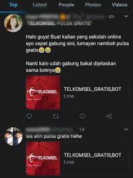Simak saja 20 cara mendapatkan pulsa gratis tanpa syarat dan dijamin kalian bisa dapat pulsa tambahan hingga rp. Beredar Link Pulsa Gratis Di Telegram Ini Kata Telkomsel