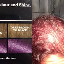 It's less drastic, but still offers a striking transformation. Dyed My Hair Purple It Came Out Red Expectationvsreality