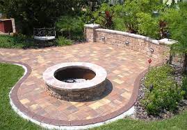 Paver Fire Pit Diy Patio Pavers Outdoor Patio Set Paver Patio