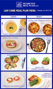 You can make this recipe ahead of time to meal prep for the week. Diabetic Meal Plan Week Of 10 1 18