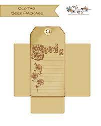 Seed Envelope Packets Seed Packet Template Seeds Seed Pack
