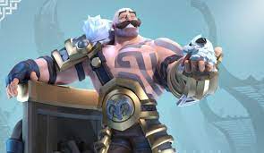 I guess both of these were rewards . League Of Legends Uk Ie Nordics On Twitter Braum Is Here Stand Behind Braum The Braum Xl Figure Is Now Unlocked And Available From The Merch Store Gt Https T Co Q6nhgcppsn