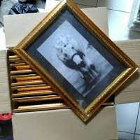 Frame foto/bingkai foto/figura foto minimalis ukuran 40x60. Raja Gallery Beji Kota Depok Tokopedia