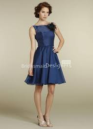 Boat Neck Knee Length A Line Flower Bridesmaid Dress Junior Bridesmaid Dresses Organza Bridesmaid Dress Short Bridesmaid Dresses