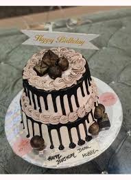 So getting your husband an amazing birthday cake will surely make his birthday a memorable day. 2 Tier Birthday Cake For Husband My Bakers