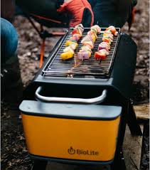 The geometric shape and diamond cutouts on. Portable Barbecue Brazier Firepit Biolite