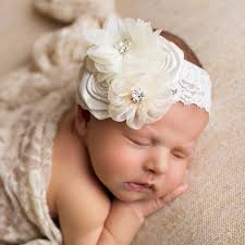 Infant Baptism Headband