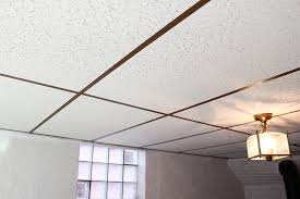 Give your basement a lift by replacing the drop ceiling with a diy beadboard ceiling. Basement Drop Ceiling Makeover With Home Depot Sarah Nick