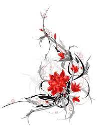 Flower Vine Very Pretty And Feminine Would Look Nice On Shoulder Or Hip Flower Tattoos Picture Tattoos