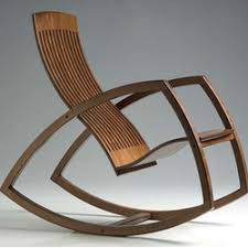 Wooden Rocking Chair Ahsap Isi Projeler Sandalye Mobilya