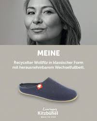 Living Kitzbühel Pantoffel Rewooly Schweizer Kreuz Mit Fußbett, Mule Mixte,  Nachtblau, 37 EU : Amazon.com.be: Mode