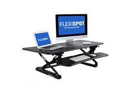 Build your own sit stand desk and create the chic, functional workstation of your dreams without hassles. Flexispot M3b Adjustable Standing Desk 47 Wide Platform Stand Up Desk Riser With Retractable Keyboard Tray M3b L Size Newegg Com