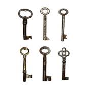 These ones are all for sale. Real Skeleton Keys For Sale