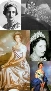 Tiara De La Reina Maria Cristina Maria De Las Mercedes De Borbon Orleans Condesa Consorte De Barcelona In Infantas De Espana Joyas Reales Joyas De La Corona