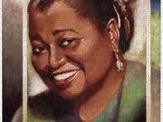Hattie McDaniel Art Print by Lois Hatcher