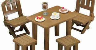 Calico Critters Sylvanian Families Patio Furniture Set Flair Patio Furniture Sets Outdoor Furniture Sets Furniture