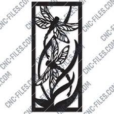 Download Dragonfly Wall Art Design Files Dxf Svg Eps Ai Cdr Cnc Files Free Dxf File Downloads Cuttable Designs Cnc Cut Ready Diy Home Decor Dxf Svg Eps Cdr Dwg Png