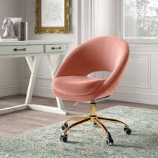 Here, your favorite looks cost less than you thought possible. Blush Pink Velvet Desk Chair Wayfair