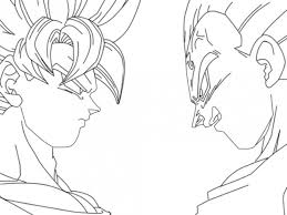 We have collected 40+ goku vs vegeta coloring page images of various designs for you to color. Dragon Ball Z Coloring Pages Vegeta Coloring Home