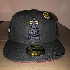 New Era Accessories Hat Club Exclusive Angels Red Uv New Era 59fifty Poshmark