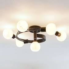 lindby halvar plafonnier noir a 6 lampes de lindby ceiling lamp black ceiling lamp ceiling lights