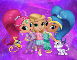 Welcome to the folder that is dedicated to the main human character of shimmer and shine, leah. Shimmer And Shine Leah Pets Purple Background Edible Cake Topper Image Walmart Com Walmart Com