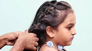The point of baby headbands isn't to keep hair out of their eyes. Cute Baby Hairstyle Young Girls Hairstyle For Medium Hair Medium Hair Hairstyle For Girls Youtube