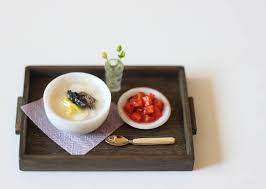 pin on miniature food korean