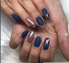 Self care and ideas to help you live a healthier, happier life. 30 Creative Navy Nail Art Designs To Inspire You Fashonails Navy Nails Design Navy Nails Navy Nail Art