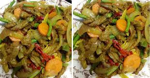 Dalam resepi ini, bukan hanya serbuk kunyit yang dimasukkan, tapi che nom tambah juga serbuk ketumbar dan. Resepi Daging Goreng Kunyit Mudah Cepat Dan Sedap Azhan Co