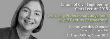 Clark Lecture 2015: Jean Venables, Crane Environmental