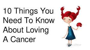 You got a perfect heroic impression after doing it. 10 Things You Need To Know About Loving A Cancer