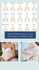 Wedding Dress Necklines For Your Body Shape - Jasmine Bridal Blog Wedding Dress Body Type Wedding Dress Necklines Dress Body Type
