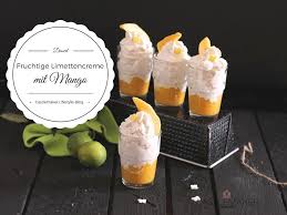 Schnelles Rezept Fruchtige Limettencreme Mit Mango Limettencreme Rezepte Lecker