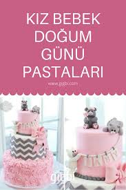 Kiz Bebek Dogum Gunu Pastalari Icin Onerileri Bebek Fikirleri Bebek Dogumu Dogum Gunu Bebek Dogum Gunu Pastalari