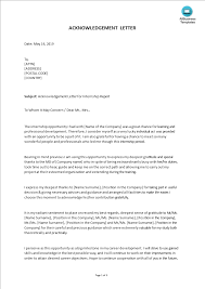 Acknowledgment sample for project report. Acknowledgement For Internship Report Sample Templates At Allbusinesstemplates Com