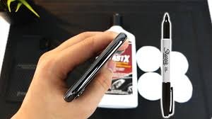 But what does it look like when that happens? How To Remove Scratches On Your Space Grey Iphone X And Iphone 11 Bezel Youtube