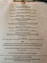 15 cozy cabins near nyc that you can rent on airbnb. Online Menu Of The Cabin Nyc Restaurant New York New York 10009 Zmenu
