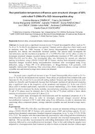 Jun 10, 2021 · cristina rosi, 37, was seven months pregnant when she suffered a heart attack in july last year. Recrystallization Temperature Influence Upon Structural Changes Of 90 Cold Rolled Ti 29nb 9ta 10zr Biocompatible Alloy Scientific Net