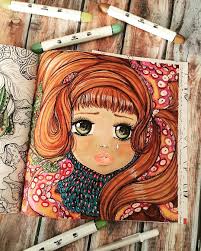 Was Over The Moon When I Got My Pop Manga Coloring Book In Today By Camilladerrico I Just Here Manga Coloring Book Mermaid Coloring Book Mermaid Coloring