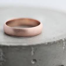 Men S Rose Gold Wedding Band 5mm Brushed Half Round 14k Etsy Rose Gold Mens Wedding Band Mens Gold Wedding Band Wedding Rings Rose Gold