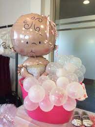 Balloons With Helium With Delivery Baby Shower Balloons Baby Shower Decorations Baby Shower Princess