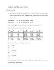 Variabel yang mempengaruhi sering disebut variabel bebas, variabel independen. 173548564 Korelasi Contoh Soal Latihan Soal Dan Studi Kasus Contoh Soal 1 1 Ingin Diketahui Seberapa Kuat Hubungan Antara Besarnya Pendapatan Course Hero