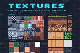 Textures Pixel Art Set Pixel Art Art Art Set
