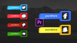 You need to first add the social network details you want, then copy the url for the template you want to use, slider, vertical or horizontal, to your streaming software as a browser source. Social Media Clean Lowerthirds Premiere Pro By Hushahir Videohive