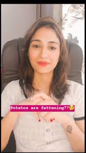 Potatos are fattening??🤔, ., ., Comment/DM to know more about nutrition  and weight management 😊✅️, ., ., #potatoes #potatoandweightloss #potato  #nutritionpower #nutrition #nutritionadvice ...