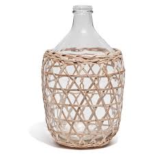 Dame Jeanne Naturelle Gifi 505614x 19 Coussin Bain De Soleil Guirlande Solaire Vase