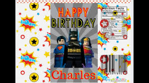 You will be provided with sev… Lego Batman Treat Bag Custom Chip Bags Tutorial On Canva Youtube